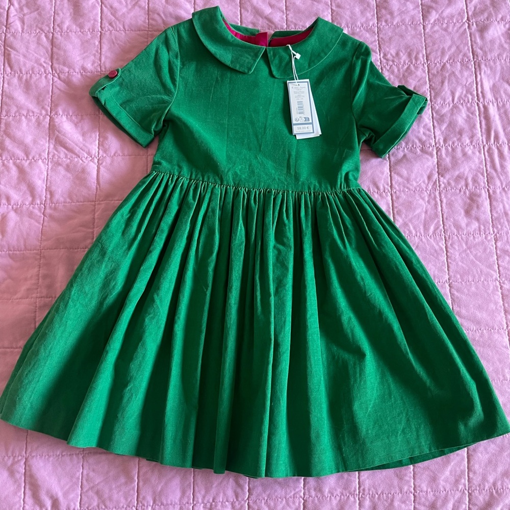 Jacadi Emerald Green Kids Dress